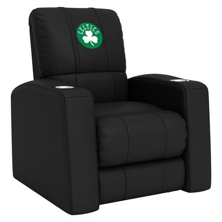 Dreamseat Home Theater Recliner with Boston Celtics Secondary XZ418301RHTCDBLK-PSNBA30010